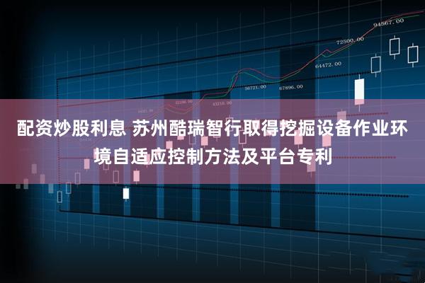 配资炒股利息 苏州酷瑞智行取得挖掘设备作业环境自适应控制方法及平台专利